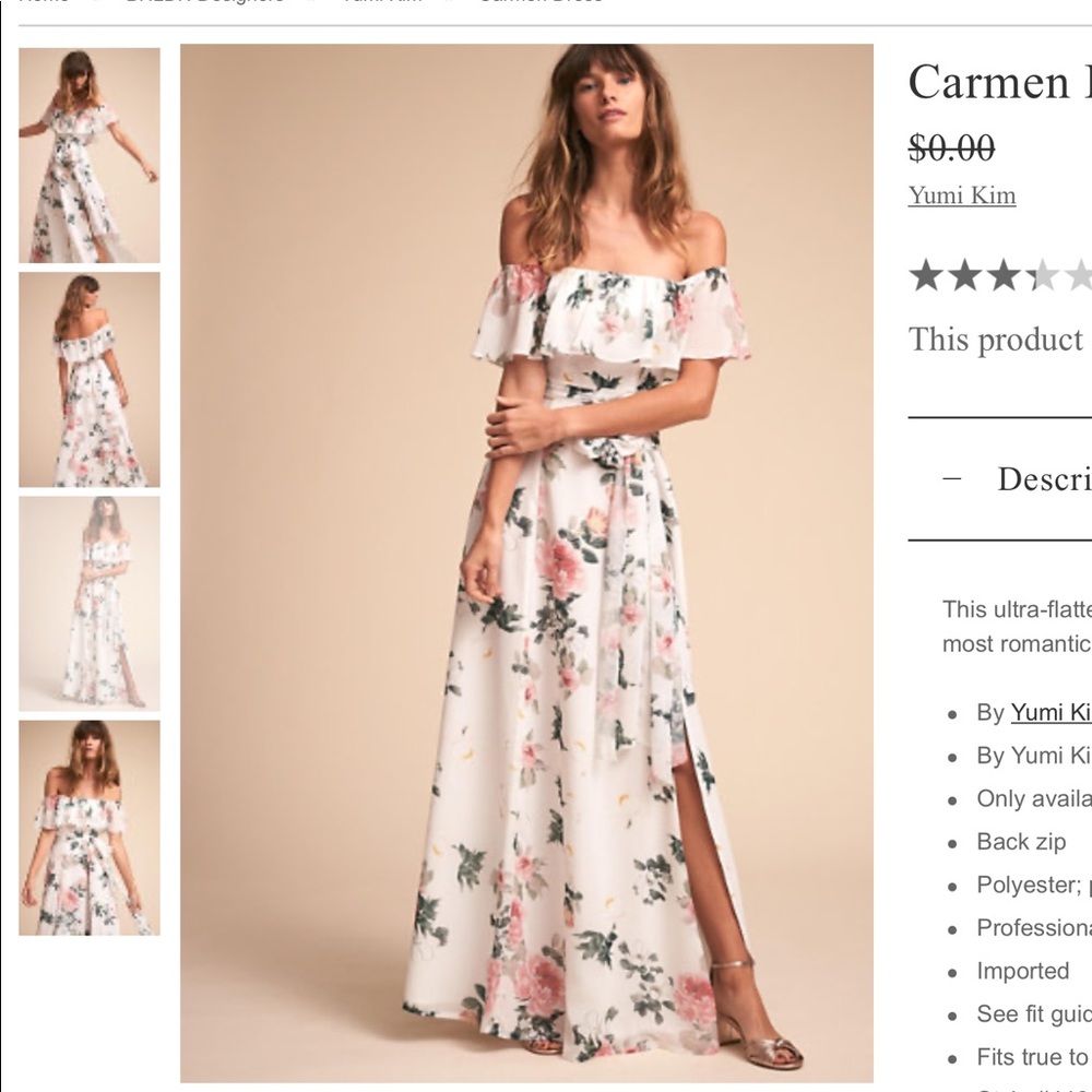 Yumi Kim for BHLDN Maxi Dress